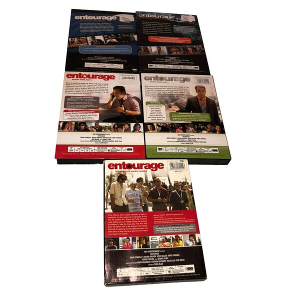 ENTOURAGE COMPLETE SEASON 1, 2, 3, AND 4 - 13 DISCS HBO SERIES ADRIAN GRENIER - Picture 2 of 2